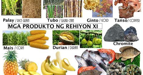 Likas na Yaman ng Pilipinas: Mga Produkto at Hanapbuhay na .